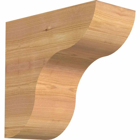 Ekena Millwork Carmel Smooth Rafter Tail, Western Red Cedar, 5 1/2"W x 12"H x 12"L RFT06X12X12CAR00SWR